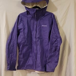 Patagonia Purple Hooded Shell Jacket